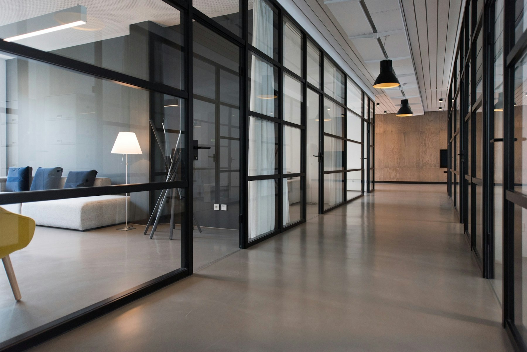 Quiet professional workspace used for investment analysis